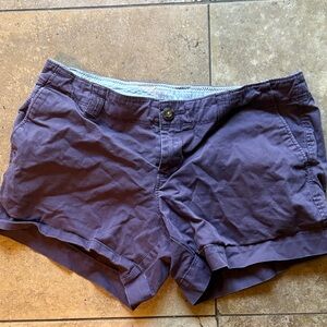 Old Navy Women's Vintage Low Rise Plum Cargo Shorts